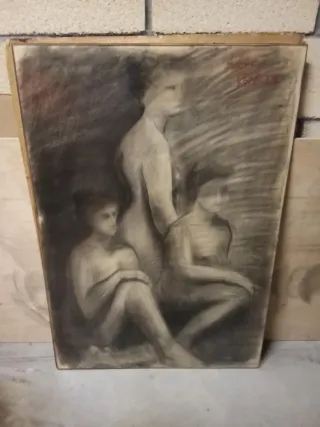 Sofá modular gris como nuevo