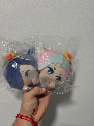 Peluches Xayah y Rakan