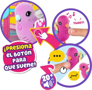 Little Live Pets - Jaula Pájaros Parlanchines, Mas