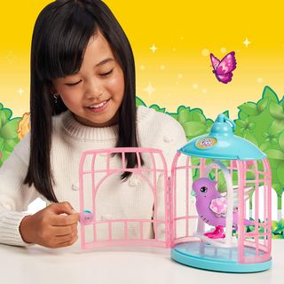 Little Live Pets - Jaula Pájaros Parlanchines, Mas