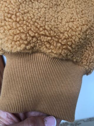 Cazadora Borreguito Marrón Talla XS