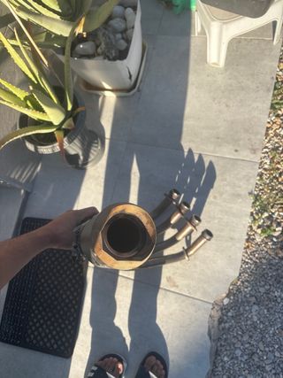 Linea completa de escape xj6 Austing Racing