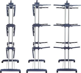 Amazon Basics Tendedero tipo torre, para interior,