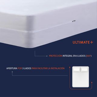 Twillie – Funda de colchón Integral 70x190x15 cm I