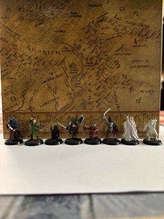 Lote 8 héroes el señor de los anillos warhammer