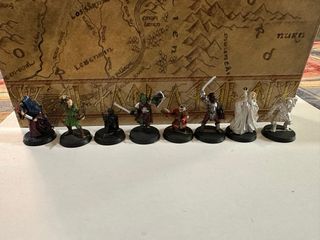 Lote 8 héroes el señor de los anillos warhammer