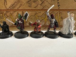 Lote 8 héroes el señor de los anillos warhammer