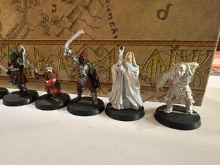 Lote 8 héroes el señor de los anillos warhammer