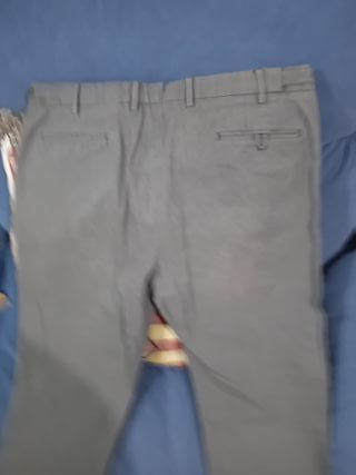 Pantalón Massimo Dutti Talla 50 Gris