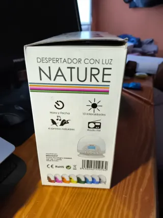 Despertador Prixton con luz