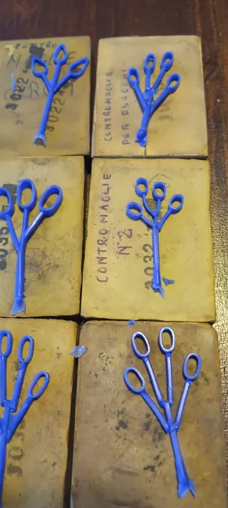 Set di matrici in gomma