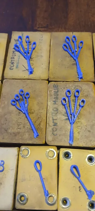 Set di matrici in gomma