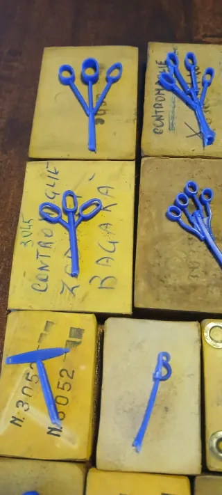 Set di matrici in gomma