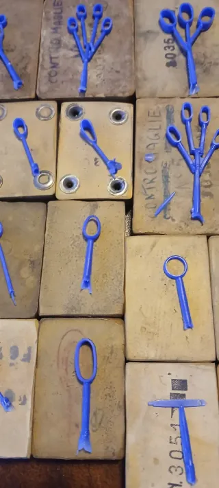 Set di matrici in gomma