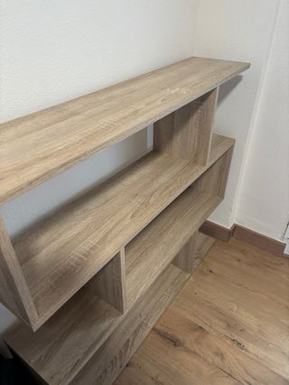 Estantería mueble de madera para decoracion
