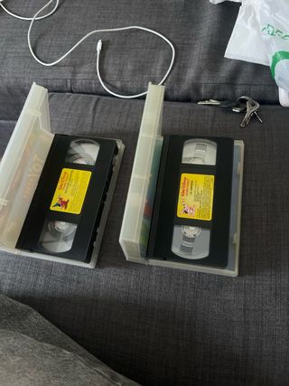 Lote 2 VHS: Toy Story y La Sirenita