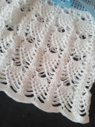 Vestido bebé crochet