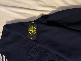 Sudadera Stone Island Azul Talla S