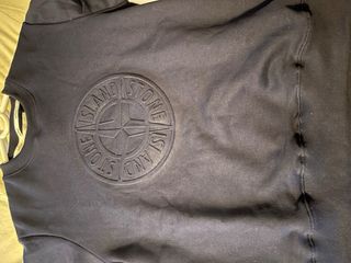 Sudadera Stone Island Azul Talla S