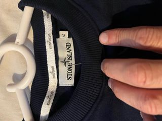 Sudadera Stone Island Azul Talla S