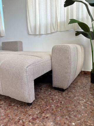 Sofá Cama Chaise Longue con Almacenaje