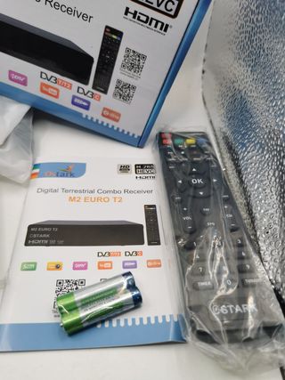 Decodificador TDT2 HD DVB-T2 HDMI USB Nuevo