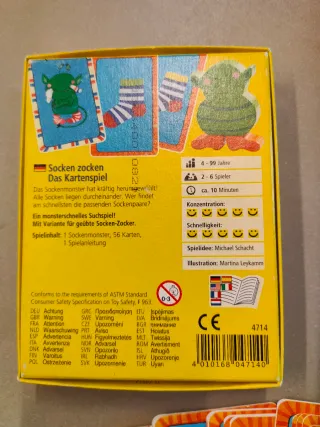 Gioco da tavolo HABA Ruba calzini