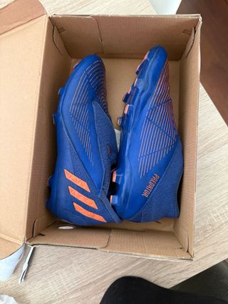 Botas de fútbol Adidas Predator azules