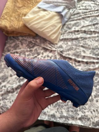 Botas de fútbol Adidas Predator azules