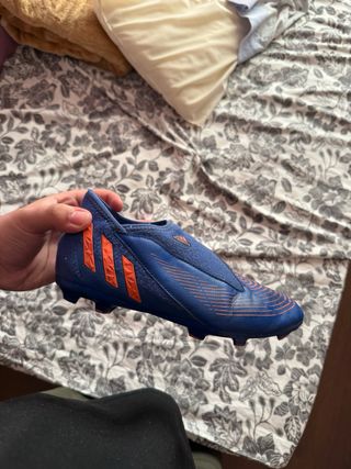 Botas de fútbol Adidas Predator azules