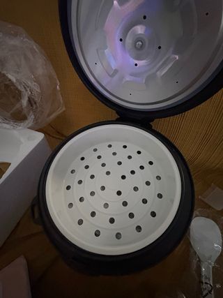 Cuociriso con vaporiera