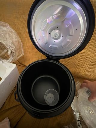 Cuociriso con vaporiera