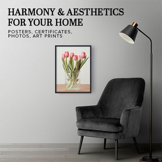 edihome, Marco 50x70 cm, Marcos de Fotos, Madera,