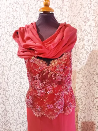 Completo elegante in seta