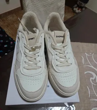 Sneakers Shop Art donna bianche e beige