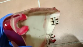 Tapa Lateral Yamaha SR 250 Special Roja