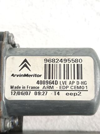 MOTOR ELEVALUNAS DELANTERO DERECHO CITROEN C4 GRAND PICASSO