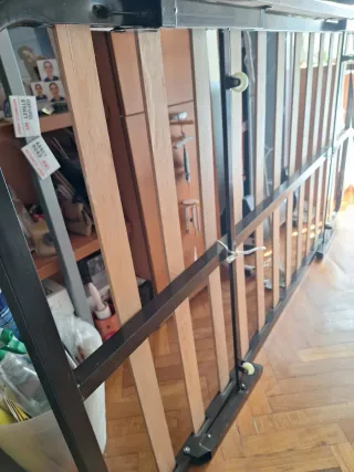 Somier 90cm Metal y Madera Regalo colchon