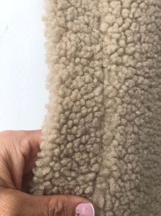 Chaleco borreguito beige