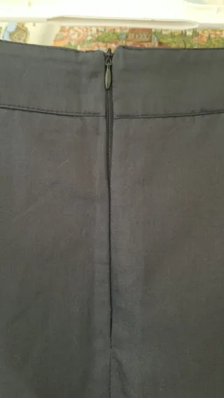 Falda Burberry azul marino