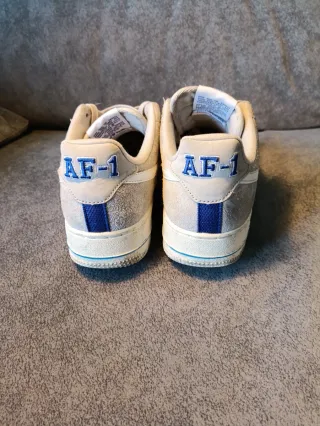 Tenis Nike Air force 1 gris talla 38