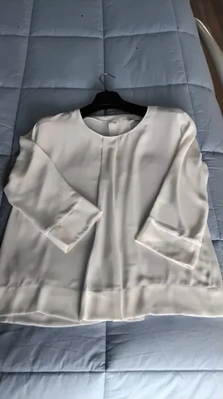 Blusa bianca donna