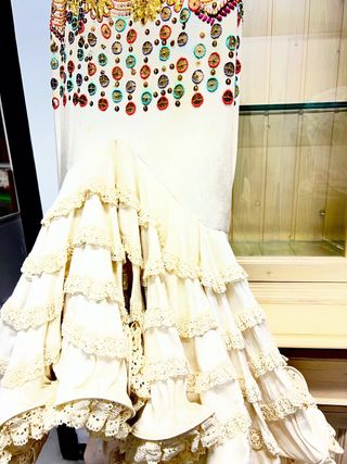 Traje Flamenca Bordado Multicolor