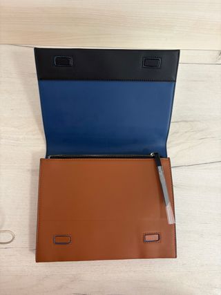 Bolso Purificación García Negro y Marrón