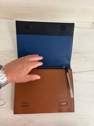 Bolso Purificación García Negro y Marrón