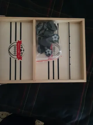 Juego de mesa futbolín