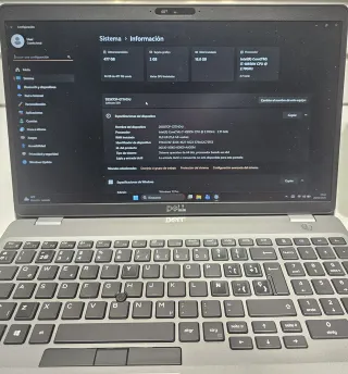 Dell 5511 16ram 512ssd Geforce MX250