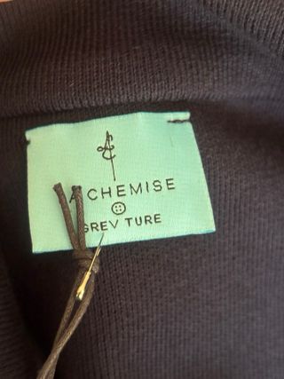 Giacca in felpa blu tg L La Chemise