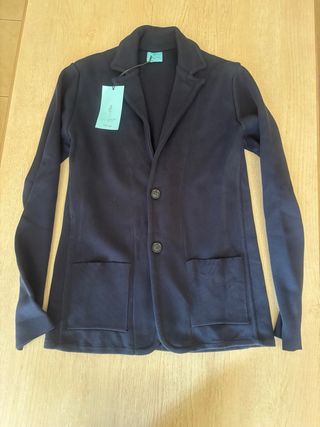 Giacca in felpa blu tg L La Chemise