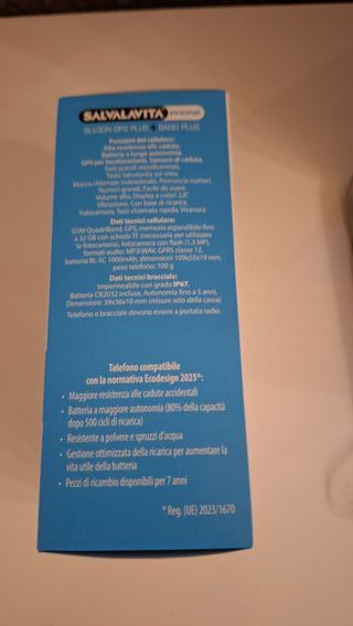 Beghelli Salvavita Phone SLV30N-GPS + Band